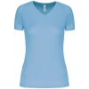 Dames sport-t-shirt V-hals