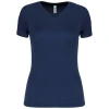 Dames sport-t-shirt V-hals