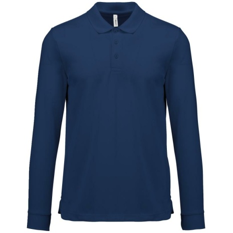 Polo lange mouwen Cool Plus® volwassene