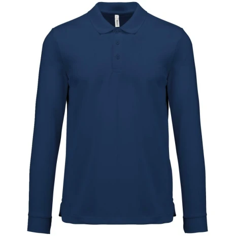 Polo lange mouwen Cool Plus® volwassene