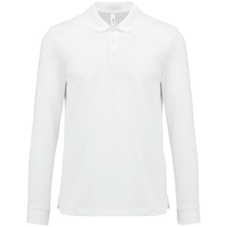 Polo lange mouwen Cool Plus® volwassene