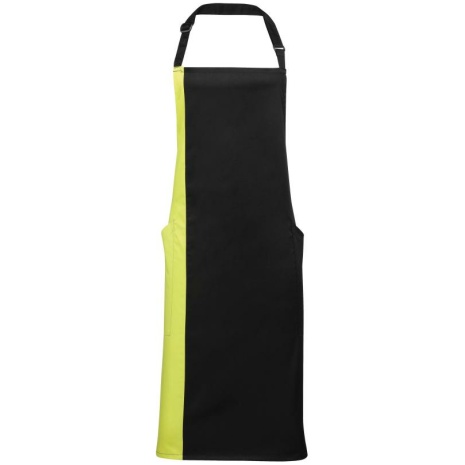 Contrast Bib Apron