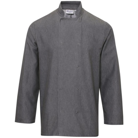 Denim chef's jacket