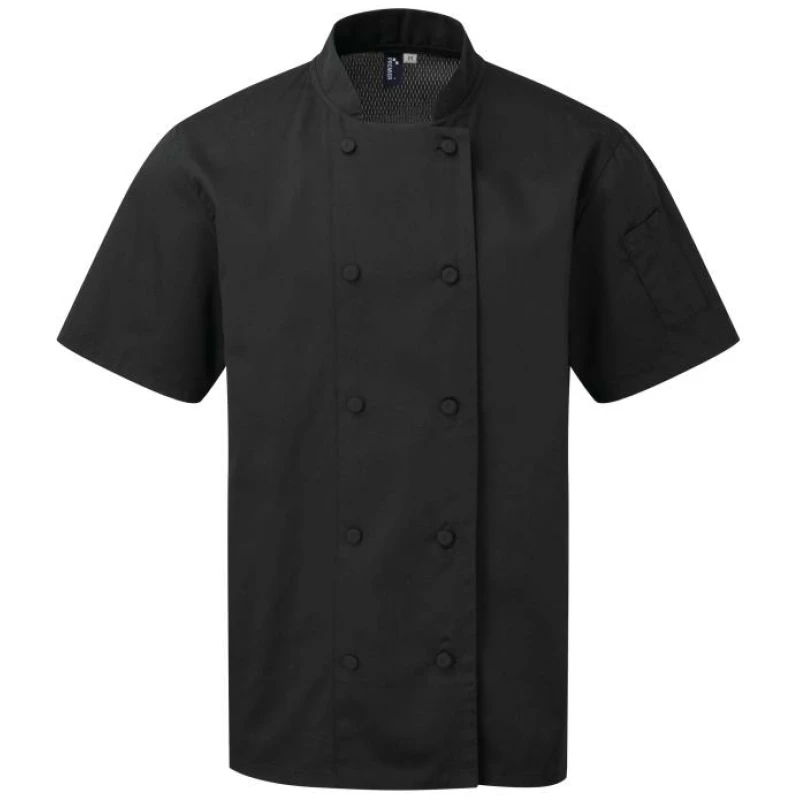 Coolcheckerยฎ koksjas met korte mouwen