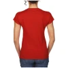 Softstyle® Fitted Ladies' V-neck T-shirt