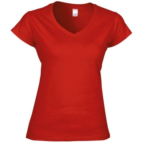 Softstyle® Fitted Ladies' V-neck T-shirt