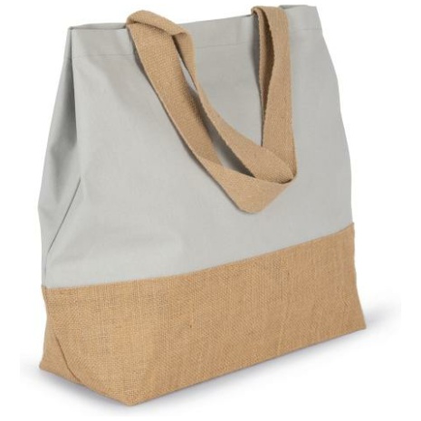 Shopper van jute- & katoencanvas