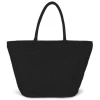 Shopper Van Gevlochten Jute Met Gebreide Look Shopper van gevlochten jute met gebreide look