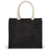Shopper van jutecanvas - middelgroot model