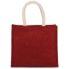 Shopper van jutecanvas - middelgroot model