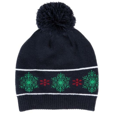 Muts met kerstmotieven