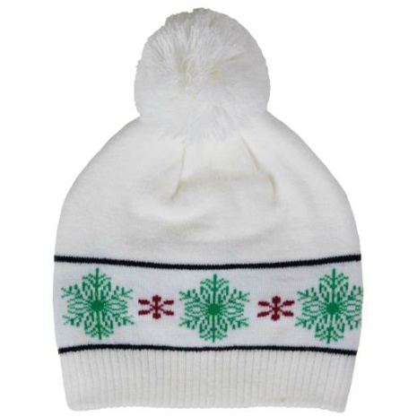 Muts met kerstmotieven