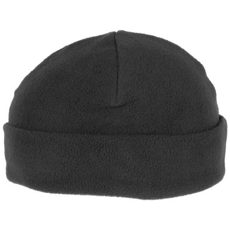 Gerecycleerde muts van fleece met omslag