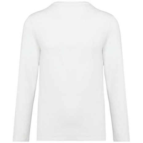 Supima® heren-T-shirt ronde hals lange mouwen
