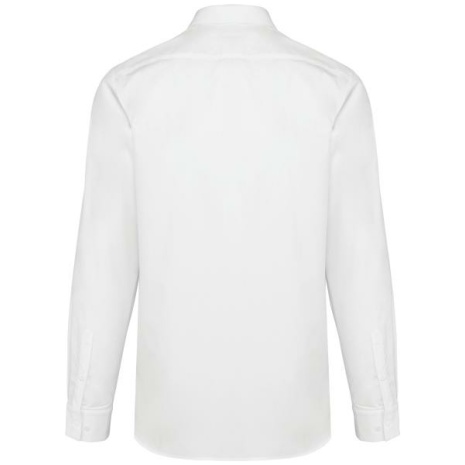 Herenoverhemd van twill met lange mouwen