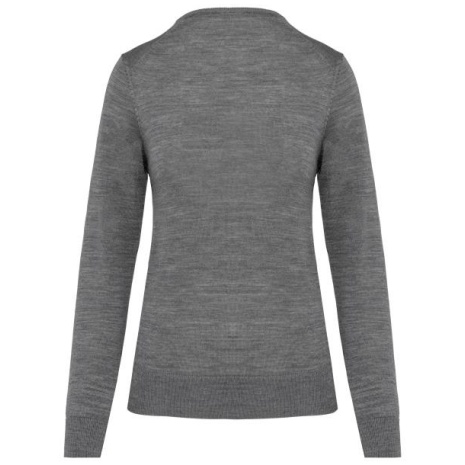 Merinotrui V-hals dames