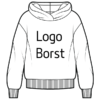 Hoodie-logo-borst